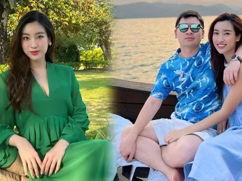 'Dâu hào môn' Đỗ Mỹ Linh khéo giấu bụng bầu trước khi sinh con gái đầu lòng