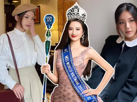 Em gái Ý Nhi xinh hơn cả chị, thế này kẻo gia đình có thêm một hoa hậu