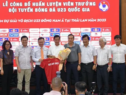 HLV Hoàng Anh Tuấn chính thức đảm nhận vai trò 'thuyền trưởng' đội tuyển U23 Việt Nam