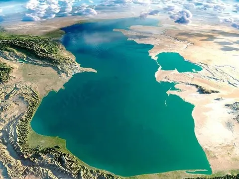 Iran cảnh báo mực nước Biển Caspi xuống thấp 'nghiêm trọng'