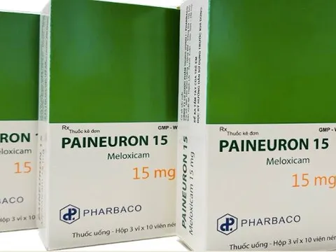 Bộ Y tế: Thu hồi lô thuốc Paineuron 15 của Công ty cổ phần dược phẩm Trung ương I - Pharbaco