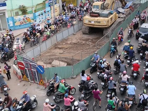 TP.HCM tạm ngưng thi công đào đường, vỉa hè dịp lễ 2/9