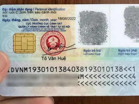 Đề xuất bỏ vân tay trên căn cước công dân để tăng tính bảo mật