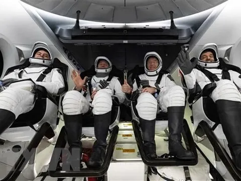 Bốn phi hành gia trở về Trái Đất an toàn sau 6 tháng làm việc trên ISS
