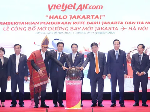 Mở đường bay thẳng đầu tiên từ Hà Nội đến Jakarta
