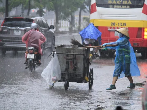 Dự báo thời tiết hôm nay 15/9: Bắc Bộ tiếp tục mưa và dông