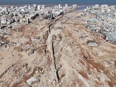 Hơn 11.000 người thiệt mạng trong trận lũ lụt tại Libya