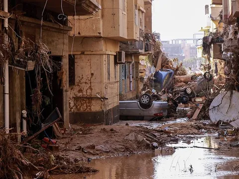 Cảnh báo nguy cơ bùng phát dịch bệnh sau thảm hoạ lũ lụt tại Libya