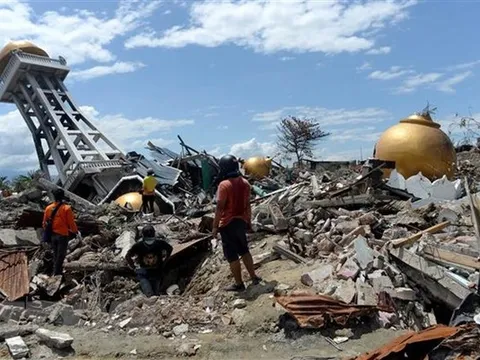Indonesia tổ chức tưởng niệm các nạn nhân của thảm họa kép động đất và sóng thần