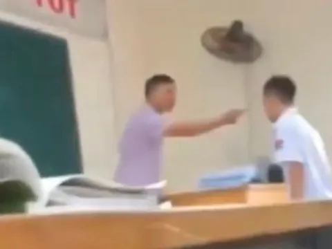 Xác minh clip thầy giáo Hà Nội ứng xử không chuẩn mực