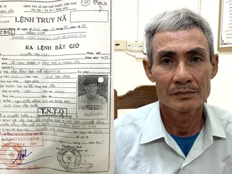 Thanh Hoá: Bắt đối tượng truy nã sau 32 năm lẩn trốn
