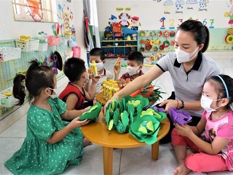 Đề xuất thực hiện chính sách tiền lương mới đối với giáo viên mầm non, tiểu học