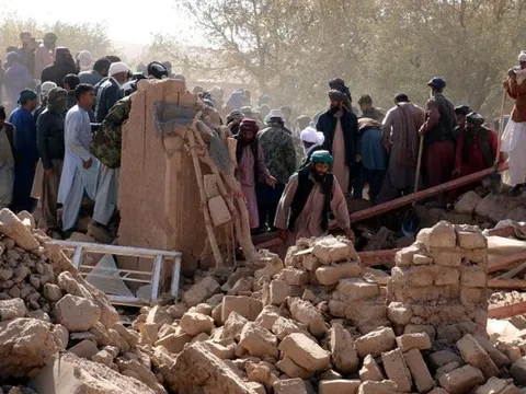 Hàng nghìn người mất nhà cửa sau trận động đất tại Afghanistan