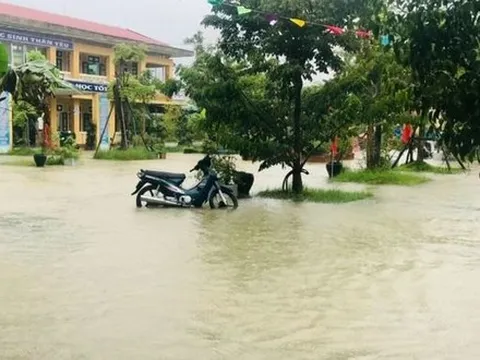 Thừa Thiên Huế: Học sinh toàn tỉnh nghỉ học do mưa lũ diễn biến phức tạp