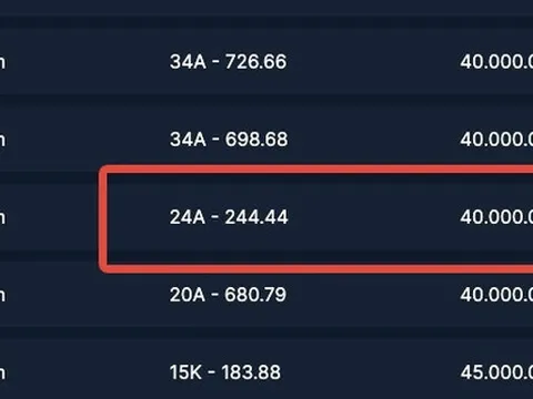 Đấu giá biển số sáng 19/10: Biển tứ quý của Lào Cai chốt giá 40 triệu