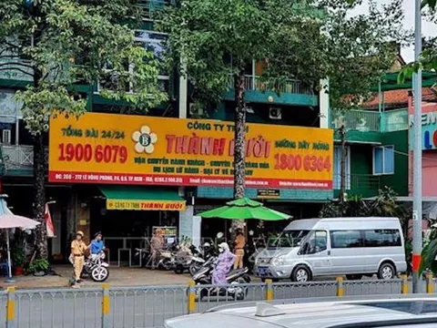 Công an Thành phố Hồ Chí Minh kiểm tra nhà xe Thành Bưởi
