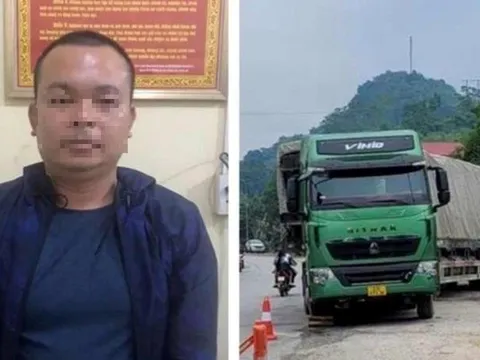 Tạm giữ tài xế xe tải vi phạm nồng độ cồn lăng mạ CSGT