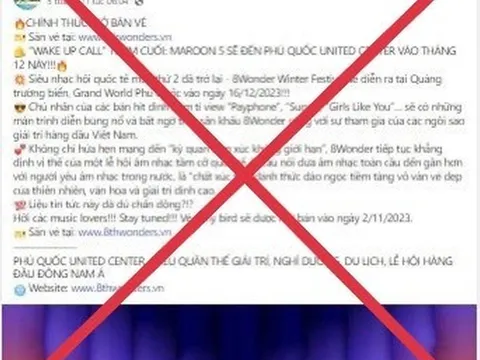 Công an Hà Nội cảnh báo trò lừa bán vé chương trình tham dự đại nhạc hội