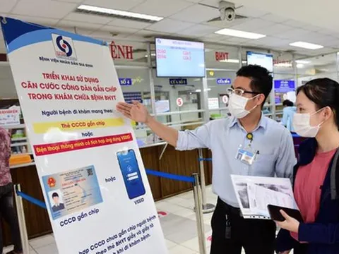 Đến 2025, 100% người dân sử dụng CCCD thay thẻ BHYT khi khám bệnh