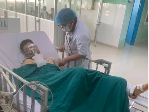 Kon Tum: Đại uý CSGT bị 1 thiếu niên tông xe gây chấn thương nặng