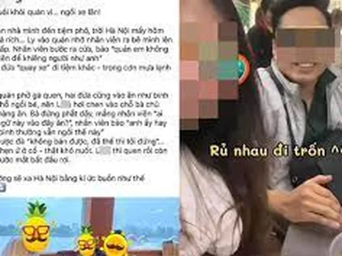 Xôn xao TikToker nổi tiếng bị đuổi khỏi quán phở ở Hà Nội vì ngồi xe lăn