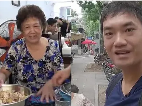 Dân mạng đào lại clip review phở gà Lâm của Duy Nến, bà chủ thái độ ra sao khi cửa quán bị chắn ngang?