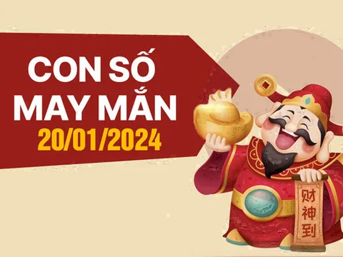 Con số may mắn theo 12 con giáp hôm nay Thứ 7 ngày 20/1/2024