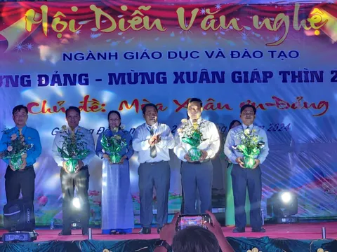 Gò Công Đông - Tiền Giang: Khai mạc “Hội diễn mừng Đảng- mừng Xuân Giáp Thìn 2024”