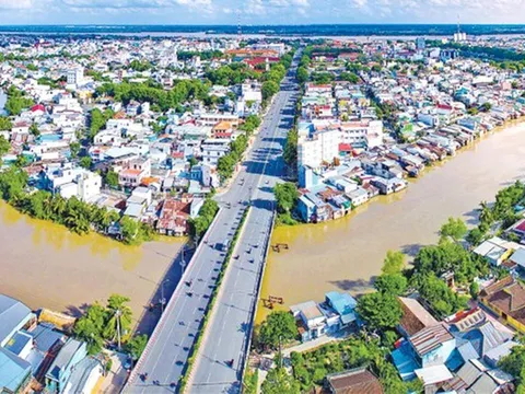 Tiền Giang: Đầu tư xây đường giao thông hai bên bờ sông Bảo Định