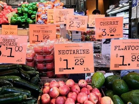 Lạm phát của Mỹ tiếp tục chậm lại trong tháng 12