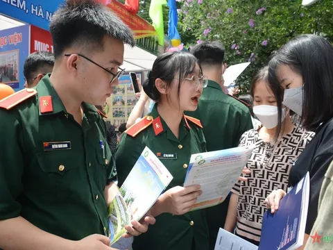 Các trường quân đội có thêm hai phương thức xét tuyển mới