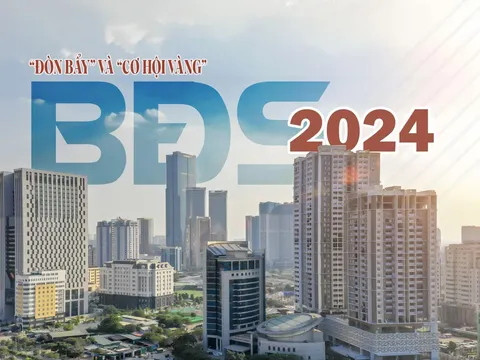 “Đòn bẩy” và “cơ hội vàng” dành cho bất động sản 2024