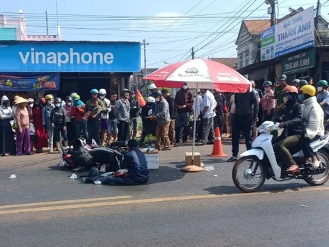Gia đình công nhân gặp tai nạn thương tâm trên đường về quê ăn Tết