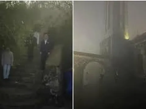 Đi Tam Đảo đầu xuân chụp ảnh kỷ niệm, lúc xem lại ai cũng giật mình