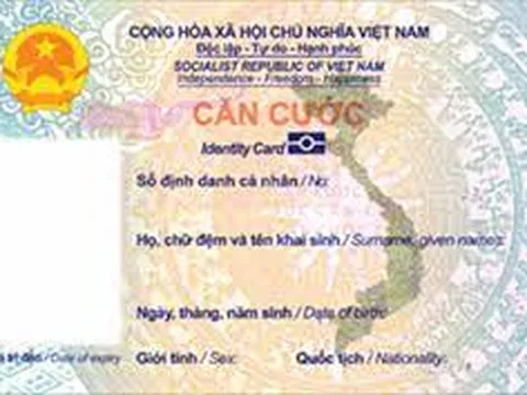 Bộ Công an đề xuất về mẫu thẻ Căn cước, mẫu giấy Chứng nhận căn cước