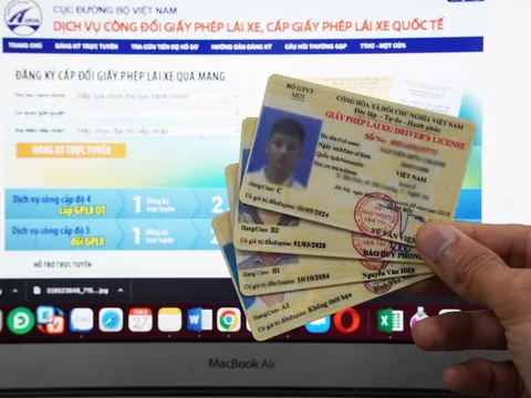 Đã có 140.000 hồ sơ cấp đổi giấy phép lái xe trực tuyến
