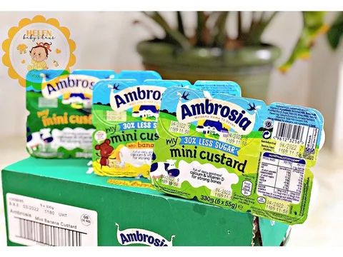 Bộ Y tế thu hồi các sản phẩm váng sữa Ambrosia My Mini Pots