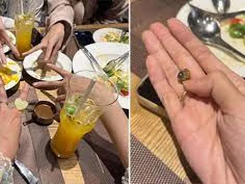 Thưởng thức bít tết tại nhà hàng nổi tiếng, TikToker tá hỏa phát hiện con ốc sên còn sống trong rau