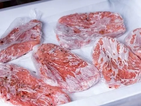 Thịt bảo quản đông lạnh được bao lâu?