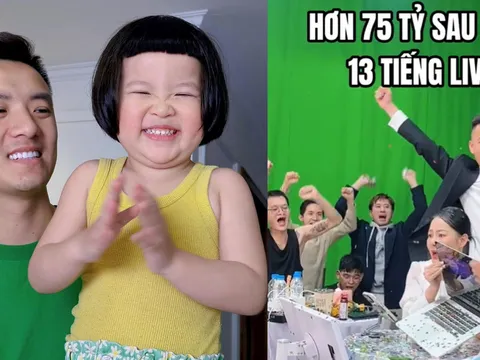 Cặp vợ chồng TikToker vừa livestream bán hàng 13 tiếng thu về hơn 75 tỷ đồng là ai?