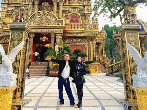 'Đại gia đồng nát' ở Nghệ An sở hữu toà lâu đài dát vàng 100 tỷ đồng, mở cửa đón khách đến tham quan