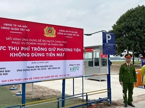 Thí điểm trông giữ xe bằng trí tuệ nhân tạo, thu phí tự động từ 15/4