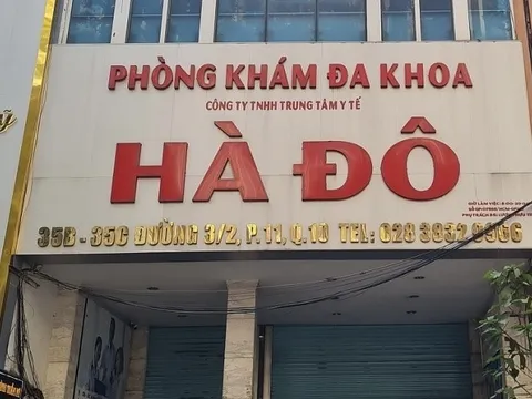 TP. Hồ Chí Minh: Tước giấy phép hoạt động Phòng khám đa khoa Hà Đô