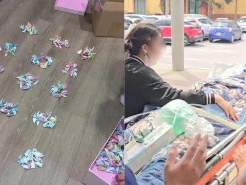 1000 con hạc giấy và ước mong điều kỳ diệu sẽ đến với nam sinh lớp 8 bị đánh chết não
