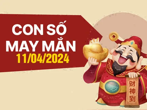 Con số may mắn theo 12 con giáp hôm nay Thứ 5 ngày 11/4/2024