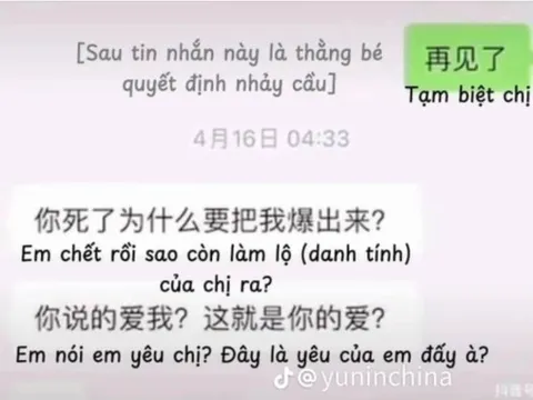 Vụ chàng trai 21 tuổi nhảy cầu tự tử: Bạn gái vẫn trách móc sau khi Mèo Béo mất