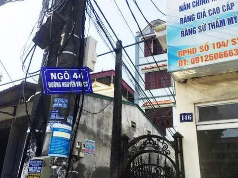 Đề xuất nguyên tắc đánh số nhà