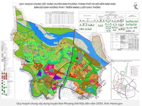 Hà Nội: Phê duyệt điều chỉnh cục bộ quy hoạch phân khu tại huyện Đan Phượng