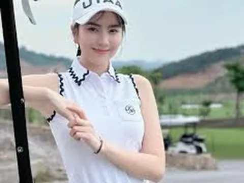 Mai Ngọc chơi môn thể thao nhà giàu, 'flex' đường cong chữ S
