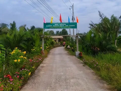 Long An: Huyện Tân Trụ hướng đến chuẩn nông thôn mới nâng cao